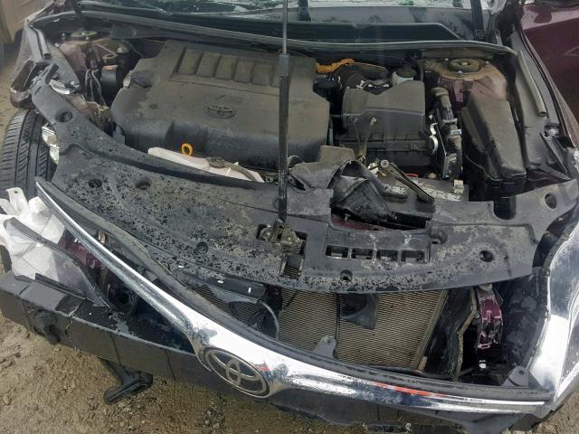 4T1BK1EB5JU285030 - 2018 TOYOTA AVALON XLE BURGUNDY photo 7