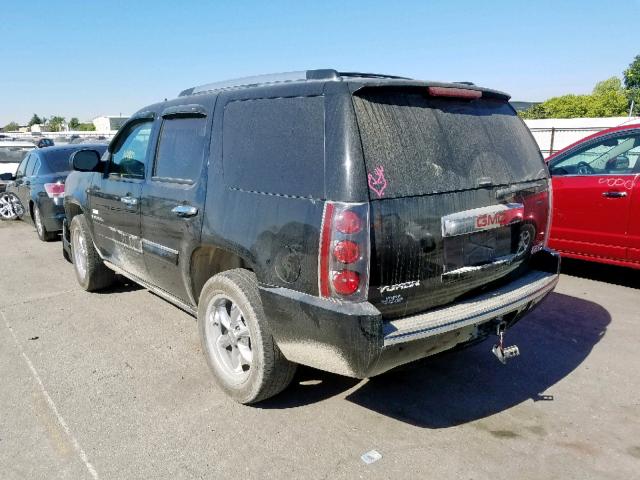 1GKFK63847J279664 - 2007 GMC YUKON DENA BLACK photo 3