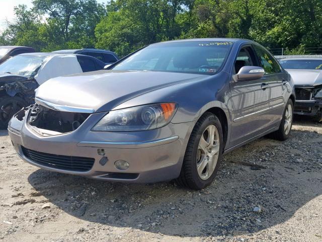 JH4KB16556C008533 - 2006 ACURA RL GRAY photo 2