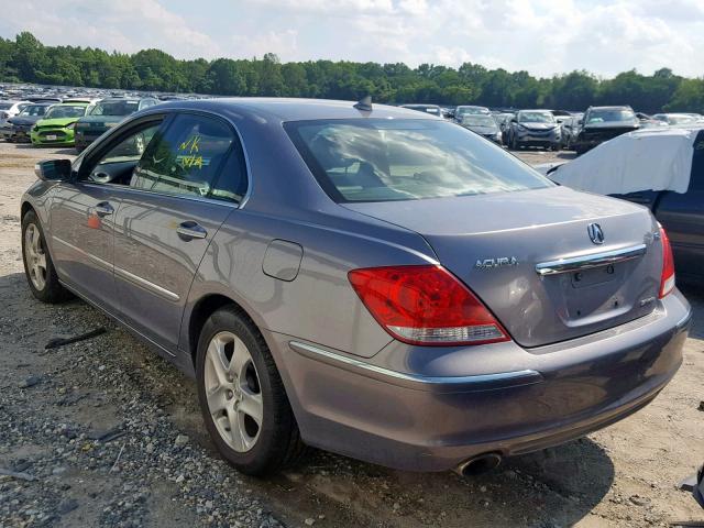 JH4KB16556C008533 - 2006 ACURA RL GRAY photo 3