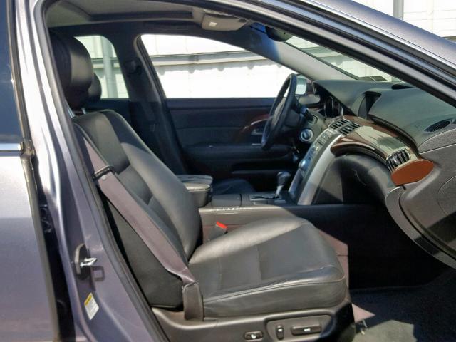 JH4KB16556C008533 - 2006 ACURA RL GRAY photo 5