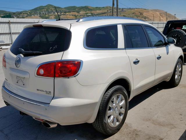 5GAKVCED1CJ321648 - 2012 BUICK ENCLAVE WHITE photo 4