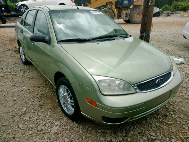 1FAFP34N47W272304 - 2007 FORD FOCUS ZX4 GREEN photo 1