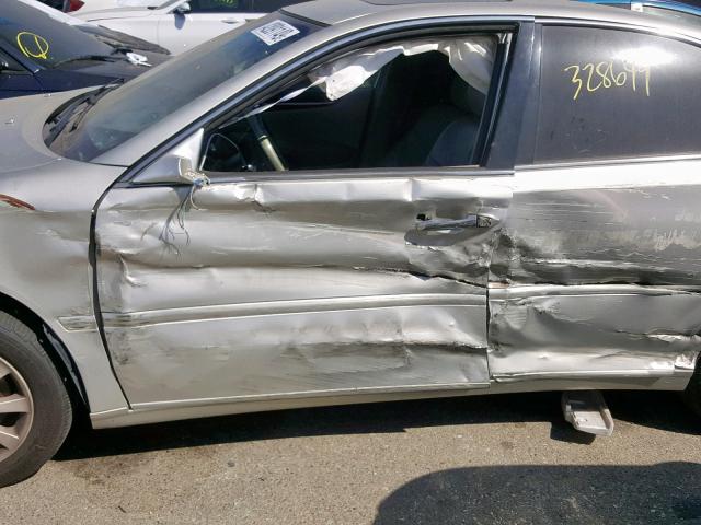 JTHBA30G845041956 - 2004 LEXUS ES 330 SILVER photo 9