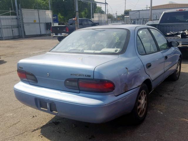 1Y1SK5282TZ016540 - 1996 GEO PRIZM LSI BLUE photo 4