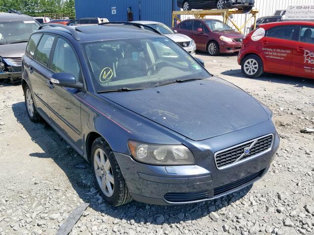 YV1MW382372321031 - 2007 VOLVO V50 2.4I SILVER photo 1