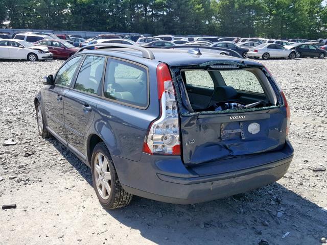 YV1MW382372321031 - 2007 VOLVO V50 2.4I SILVER photo 3