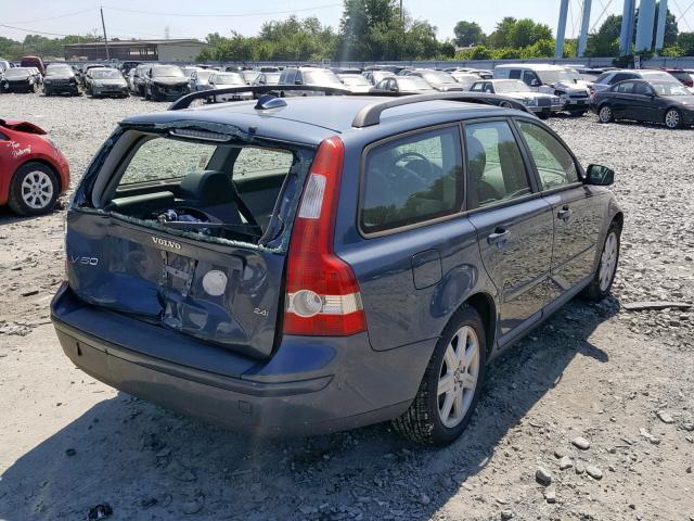 YV1MW382372321031 - 2007 VOLVO V50 2.4I SILVER photo 4