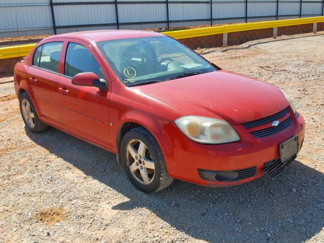 1G1AL58F787118401 - 2008 CHEVROLET COBALT LT RED photo 1