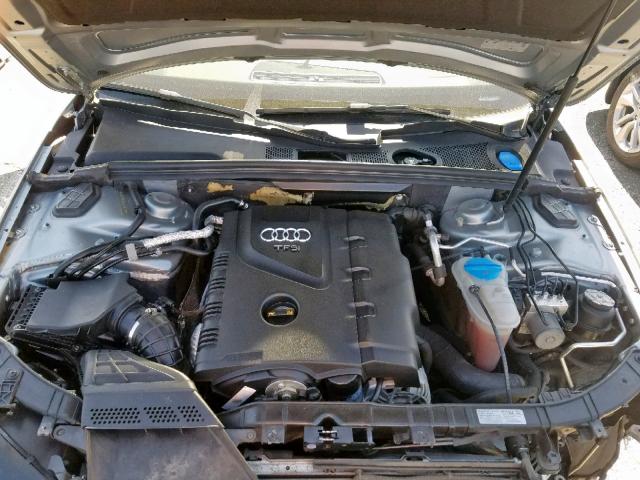 WAUVF78K59A207331 - 2009 AUDI A4 2.0T AV GRAY photo 7