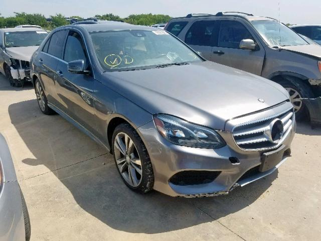 WDDHF5KB3GB262225 - 2016 MERCEDES-BENZ E 350 CHARCOAL photo 1