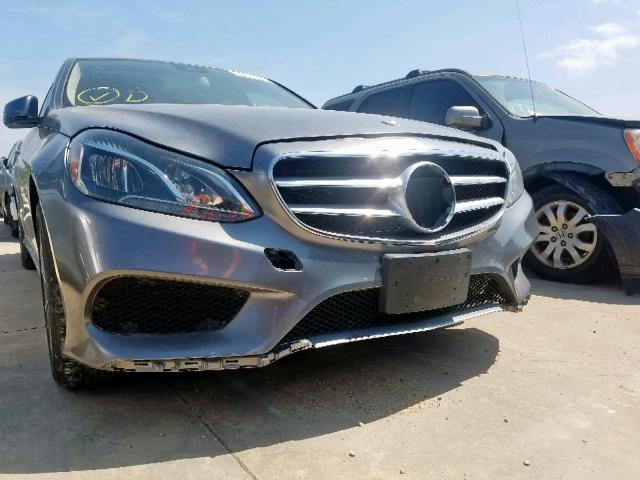 WDDHF5KB3GB262225 - 2016 MERCEDES-BENZ E 350 CHARCOAL photo 9