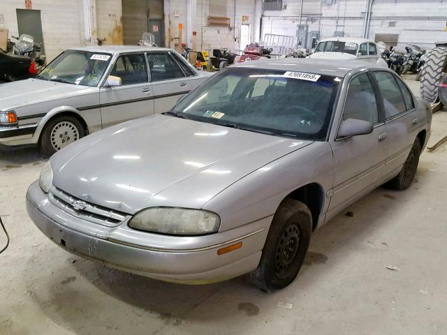 2G1WL52M1T1144981 - 1996 CHEVROLET LUMINA GRAY photo 2