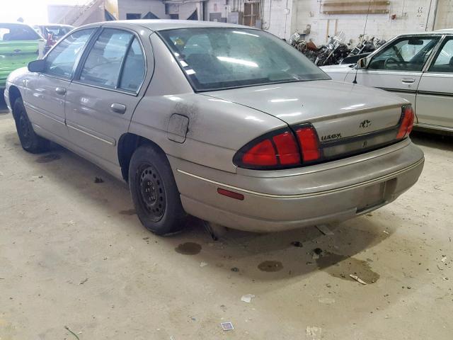 2G1WL52M1T1144981 - 1996 CHEVROLET LUMINA GRAY photo 3