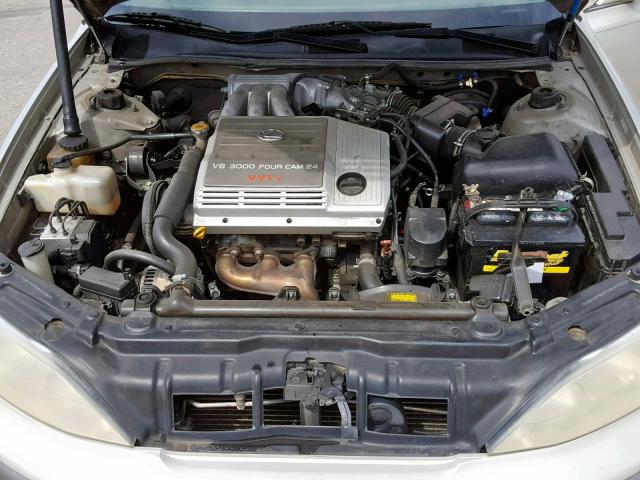 JT8BF28G4X0210257 - 1999 LEXUS ES 300 TAN photo 7