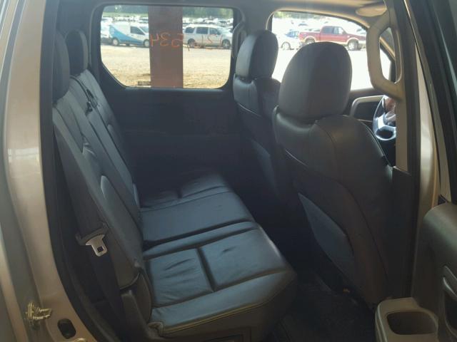 2HJYK16538H529175 - 2008 HONDA RIDGELINE SILVER photo 6