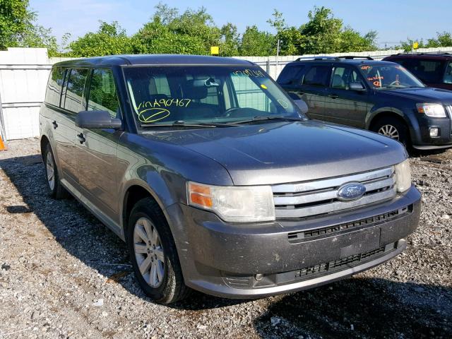 2FMGK5BC0ABA90467 - 2010 FORD FLEX SE GRAY photo 1