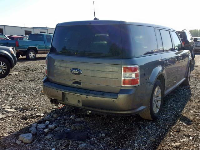 2FMGK5BC0ABA90467 - 2010 FORD FLEX SE GRAY photo 4