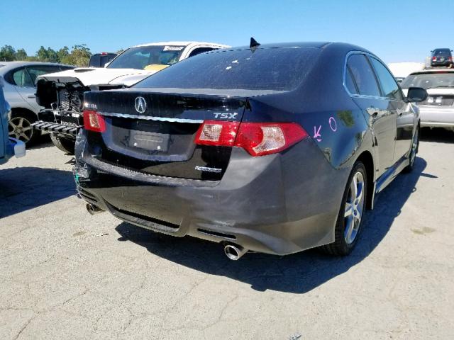 JH4CU2E87CC023854 - 2012 ACURA TSX SE BLACK photo 4