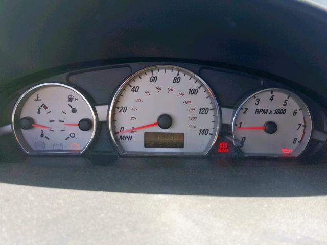 1G8AY12P35Z170847 - 2005 SATURN ION REDLIN Qara foto 8