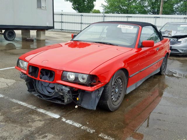 WBABJ5327RJC79695 - 1994 BMW 325 IC RED photo 2