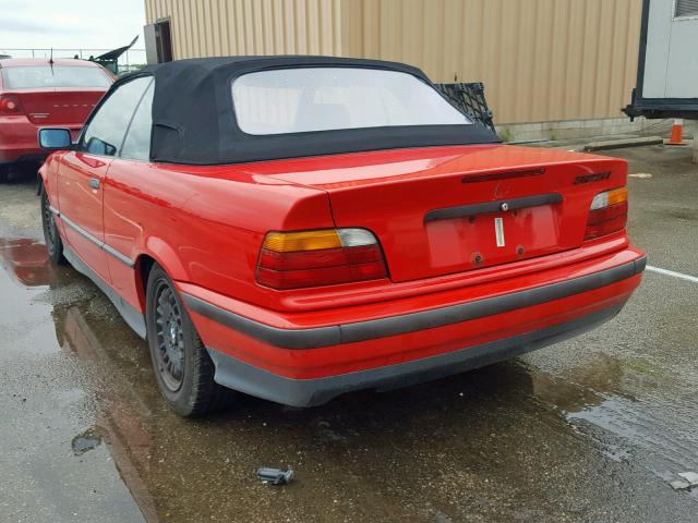 WBABJ5327RJC79695 - 1994 BMW 325 IC RED photo 3