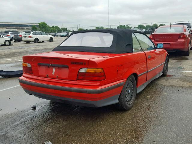 WBABJ5327RJC79695 - 1994 BMW 325 IC RED photo 4