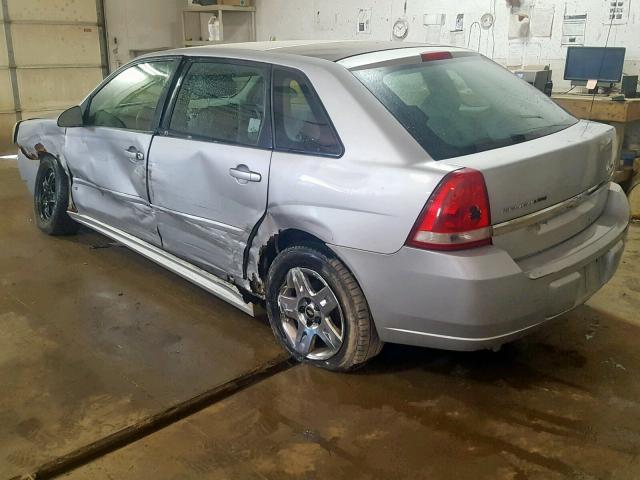 1G1ZT61826F106793 - 2006 CHEVROLET MALIBU MAX 银色 照片 3