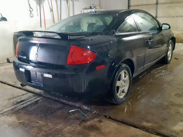 1G2AL15F787311723 - 2008 PONTIAC G5 SE BLACK photo 4