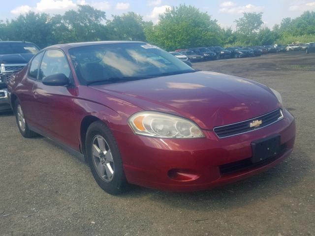 2G1WM15K969242517 - 2006 CHEVROLET MONTE CARL ბურგუნდია ფოტო 1