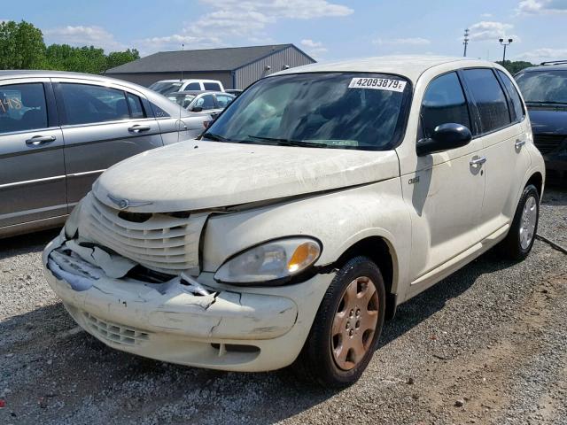 3C4FY58B75T563255 - 2005 CHRYSLER PT CRUISER WHITE photo 2