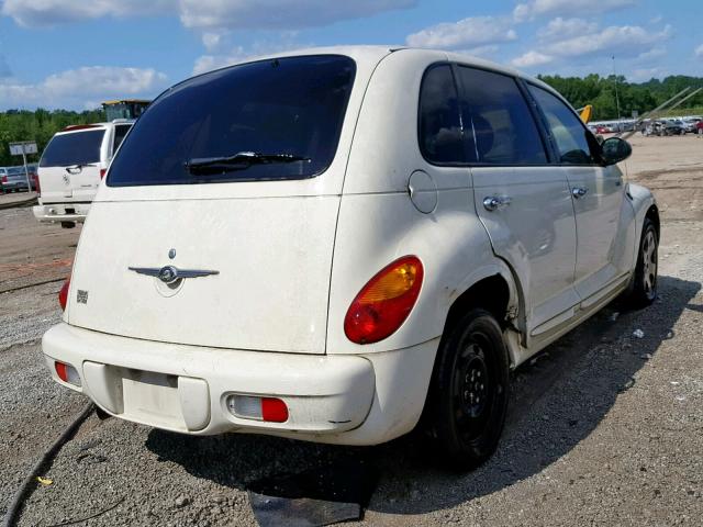 3C4FY58B75T563255 - 2005 CHRYSLER PT CRUISER WHITE photo 4