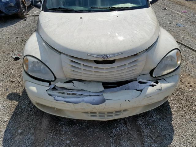 3C4FY58B75T563255 - 2005 CHRYSLER PT CRUISER WHITE photo 7