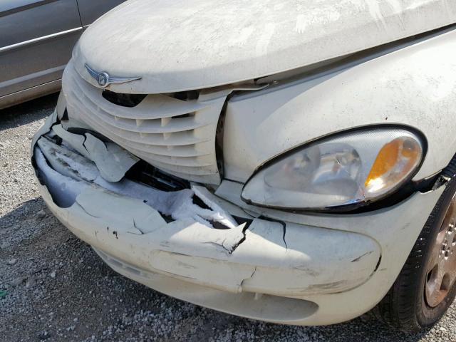 3C4FY58B75T563255 - 2005 CHRYSLER PT CRUISER WHITE photo 9