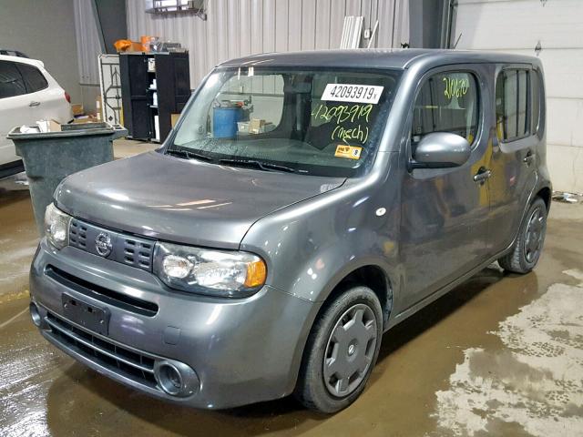 JN8AZ2KR2BT213801 - 2011 NISSAN CUBE BASE BLUE photo 2