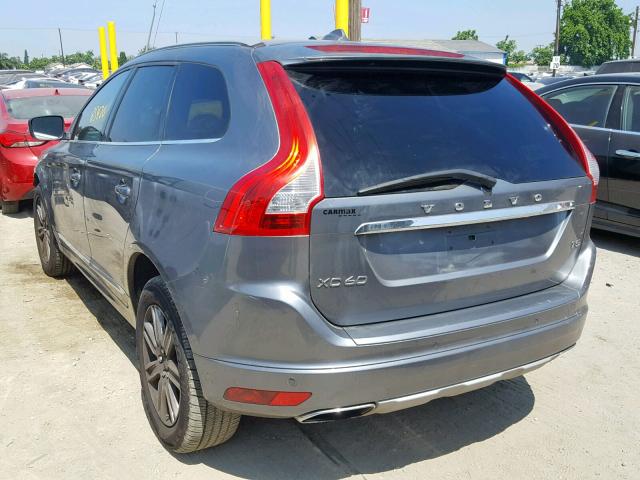 YV440MDU1H2008143 - 2017 VOLVO XC60 T5 GRAY photo 3