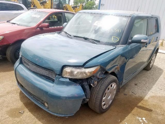 JTLZE4FE9A1100472 - 2010 TOYOTA SCION XB 青绿色 照片 2