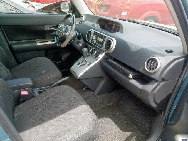 JTLZE4FE9A1100472 - 2010 TOYOTA SCION XB 青绿色 照片 5
