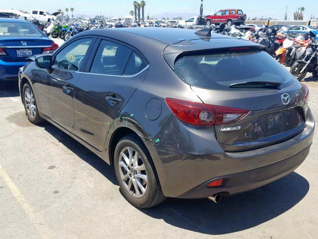 3MZBM1M73GM322632 - 2016 MAZDA 3 TOURING GRAY photo 3