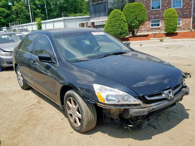 1HGCM66583A073429 - 2003 HONDA ACCORD BLACK photo 1