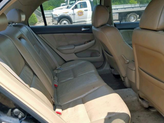 1HGCM66583A073429 - 2003 HONDA ACCORD BLACK photo 6