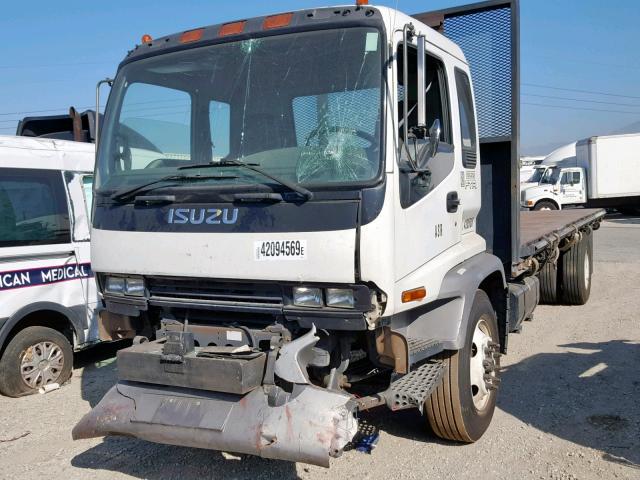 4GTJ6F1387F700840 - 2007 ISUZU T6F042-FTR WHITE photo 2