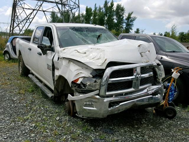 3C63R3HJ7EG268216 - 2014 RAM 3500 SLT WHITE photo 1