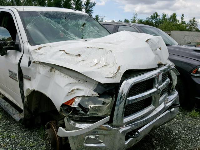 3C63R3HJ7EG268216 - 2014 RAM 3500 SLT WHITE photo 9