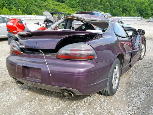 1G2WP12K4VF278449 - 1997 PONTIAC GRAND PRIX 紫色 照片 4