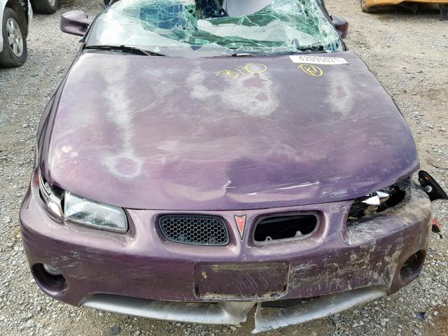 1G2WP12K4VF278449 - 1997 PONTIAC GRAND PRIX 紫色 照片 7