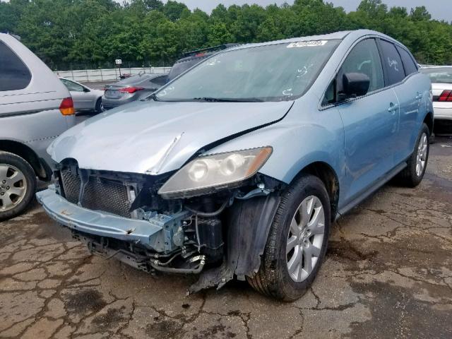 JM3ER293670131620 - 2007 MAZDA CX-7 BLUE photo 2