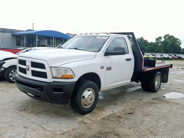 3C7WDTAT6CG206080 - 2012 DODGE 3500 WHITE photo 2