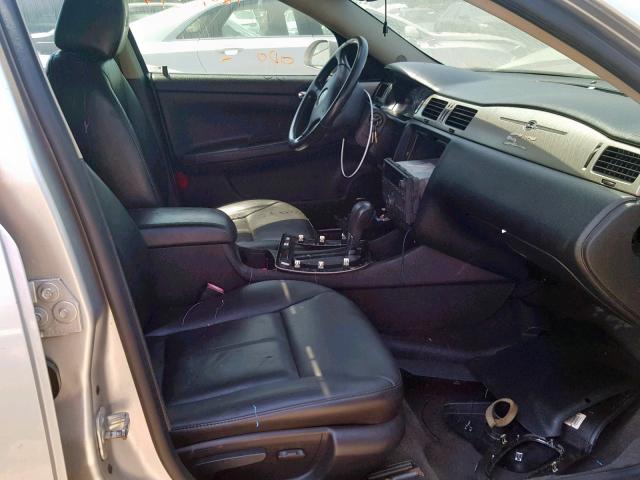 2G1WD58C269125180 - 2006 CHEVROLET IMPALA SUP ვერცხლისფერი ფოტო 5