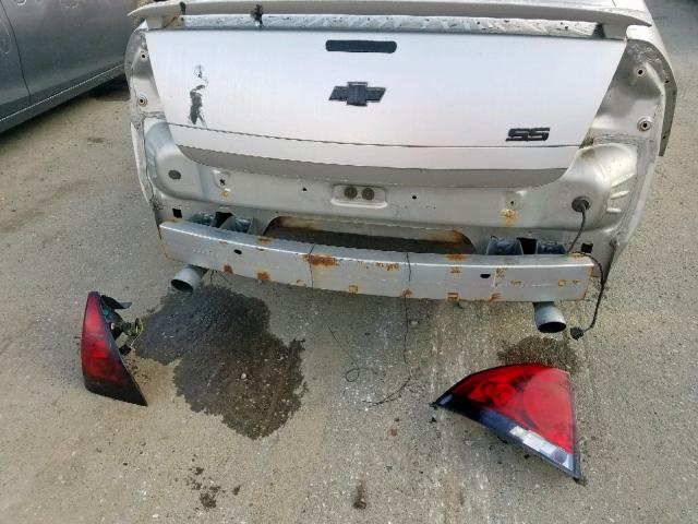 2G1WD58C269125180 - 2006 CHEVROLET IMPALA SUP ვერცხლისფერი ფოტო 9